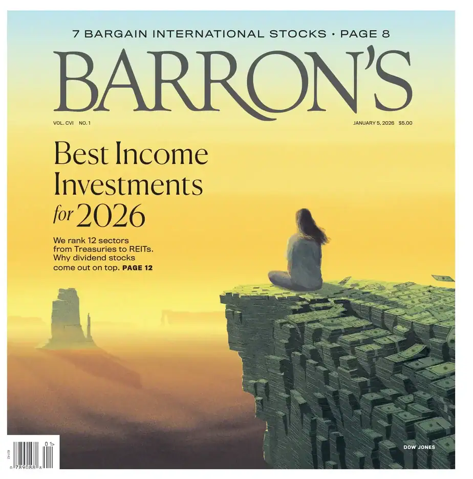 巴伦周刊 2025-01-05 Barron’s 外刊下载