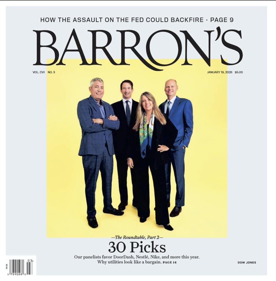 巴伦周刊 2026-01-19 Barron’s