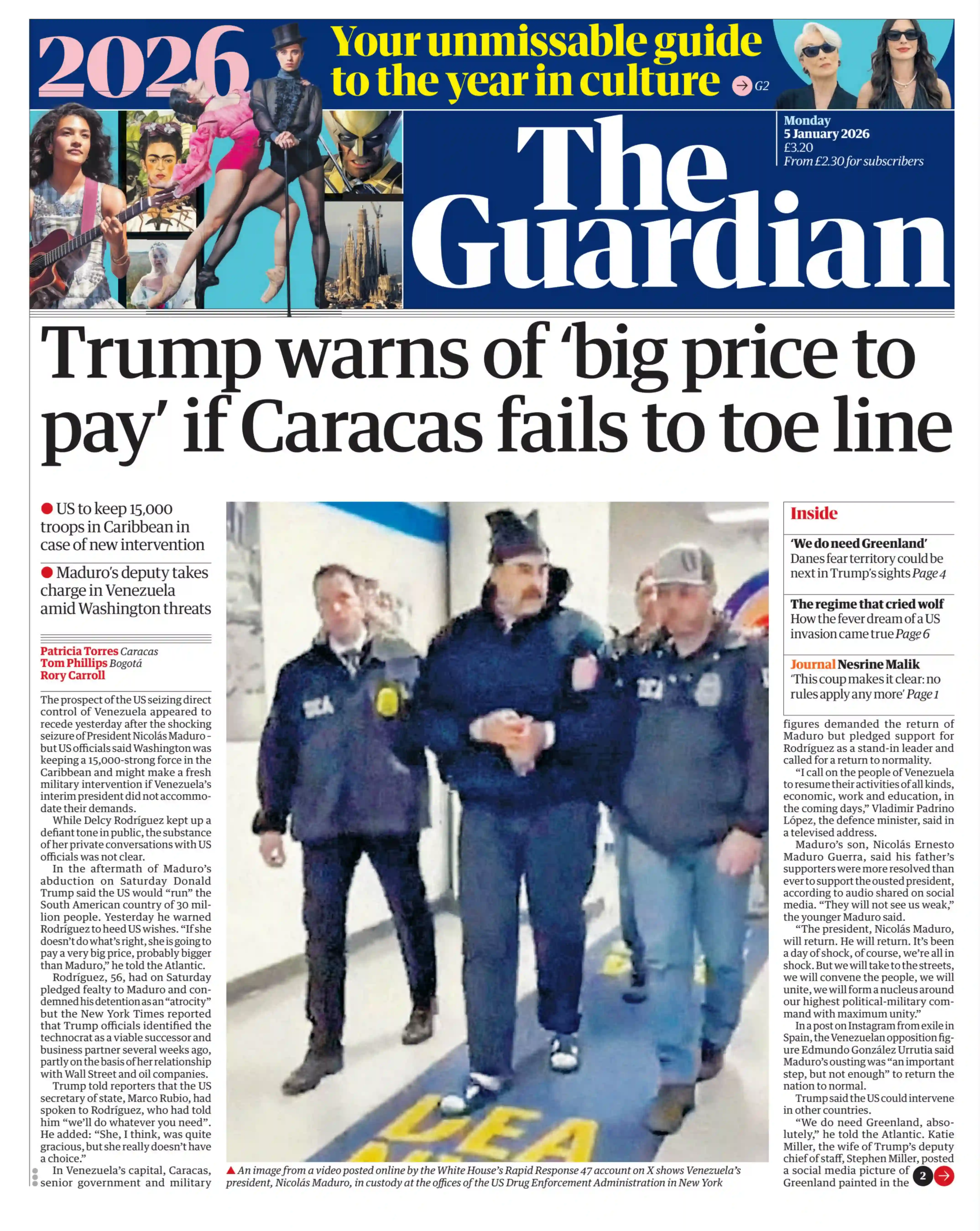 卫报 2026-01-05 The Guardian 外刊下载 英文报纸