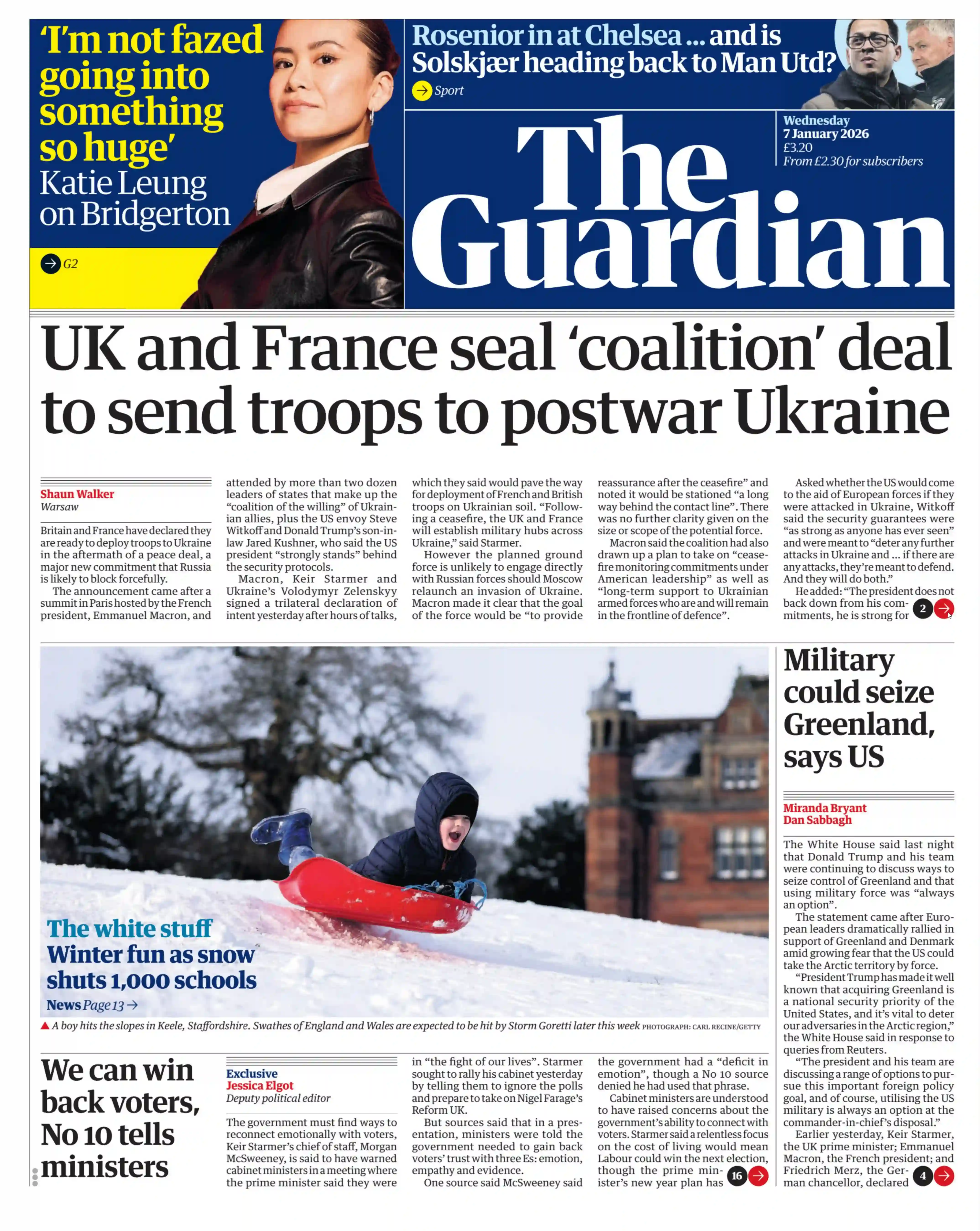 卫报 2026-01-07 The Guardian 外刊下载 英文报纸
