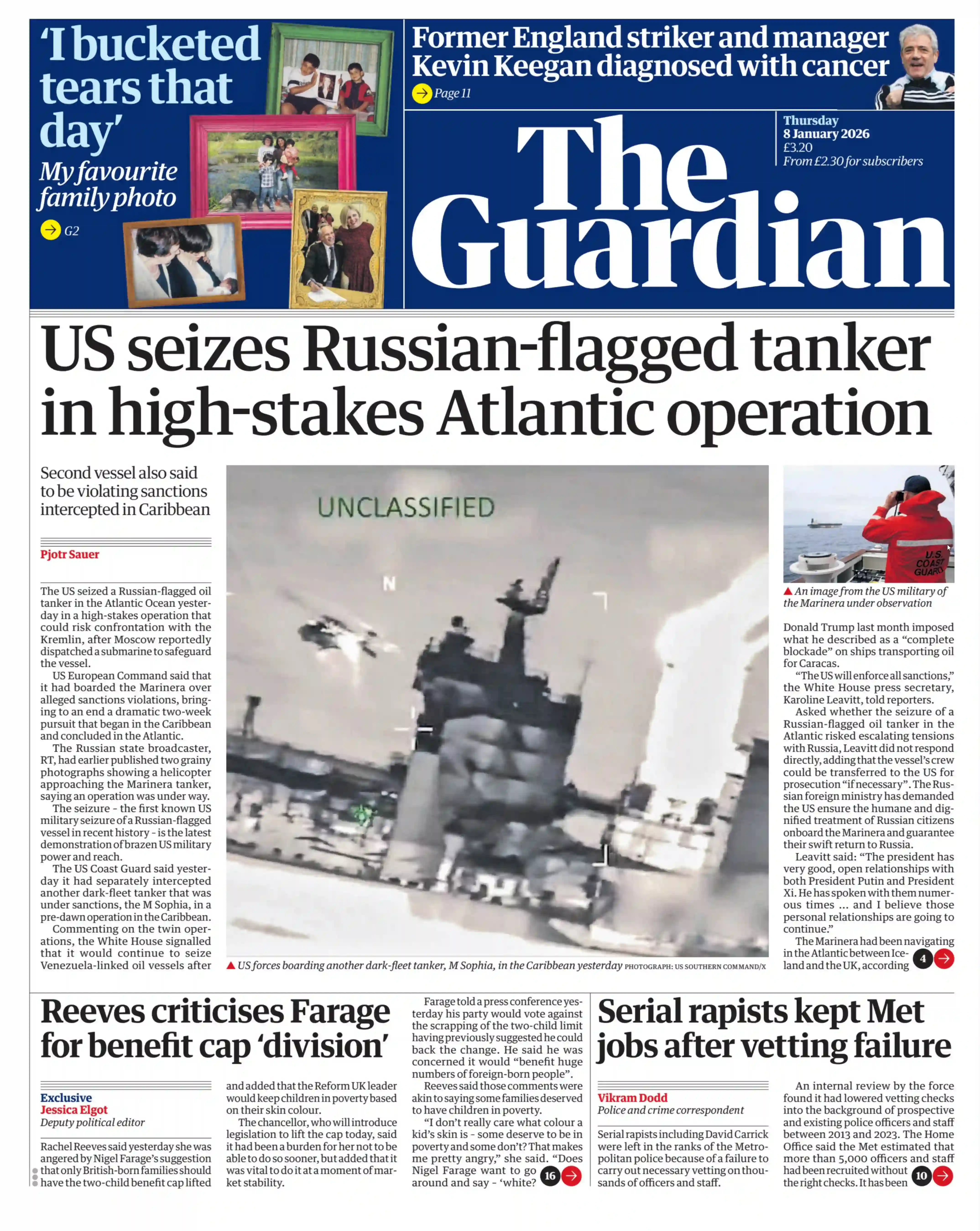 卫报 2026-01-08 The Guardian 外刊下载 英文报纸