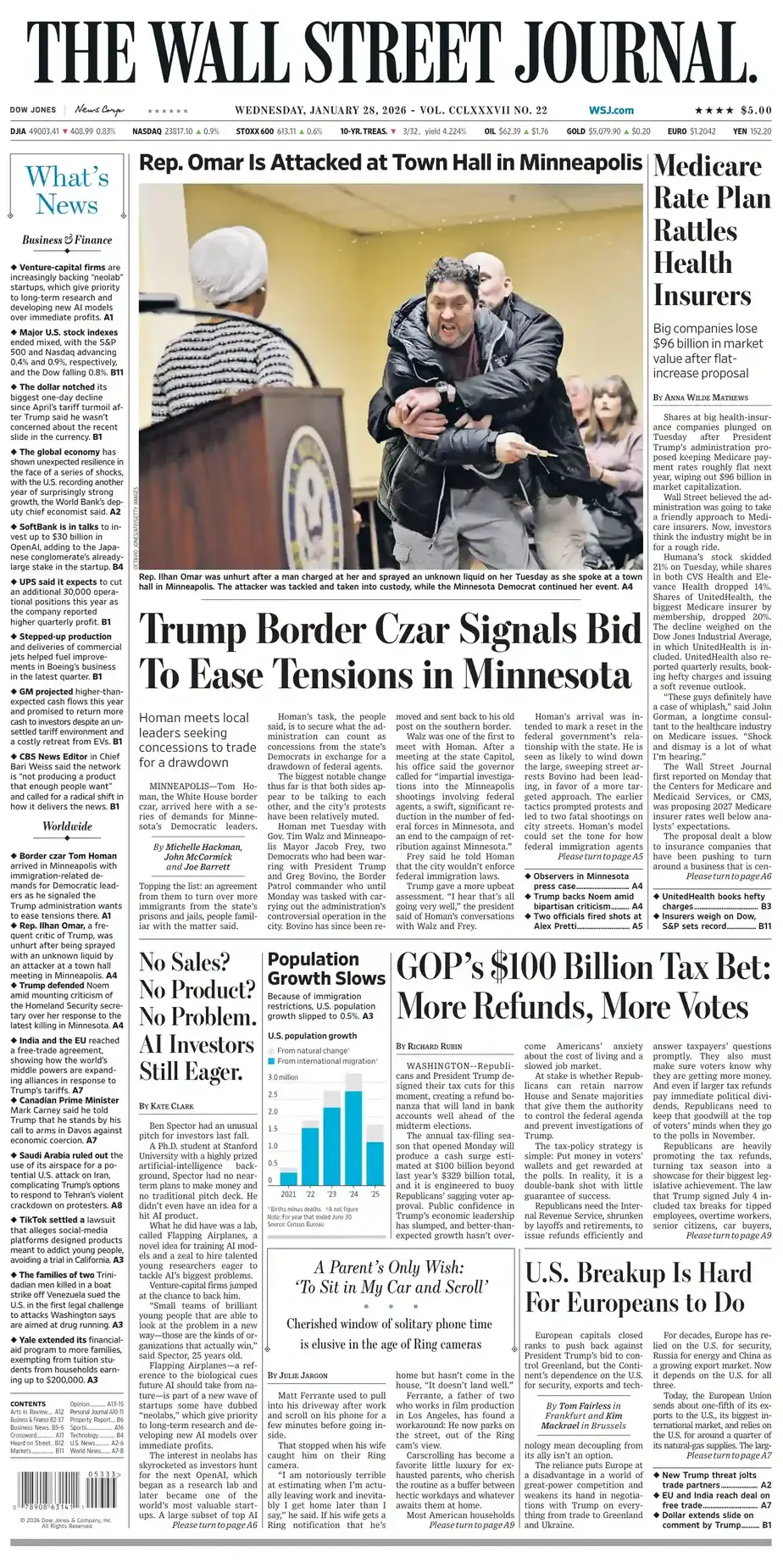 华尔街日报 2026-01-28 The Wall Street Journal