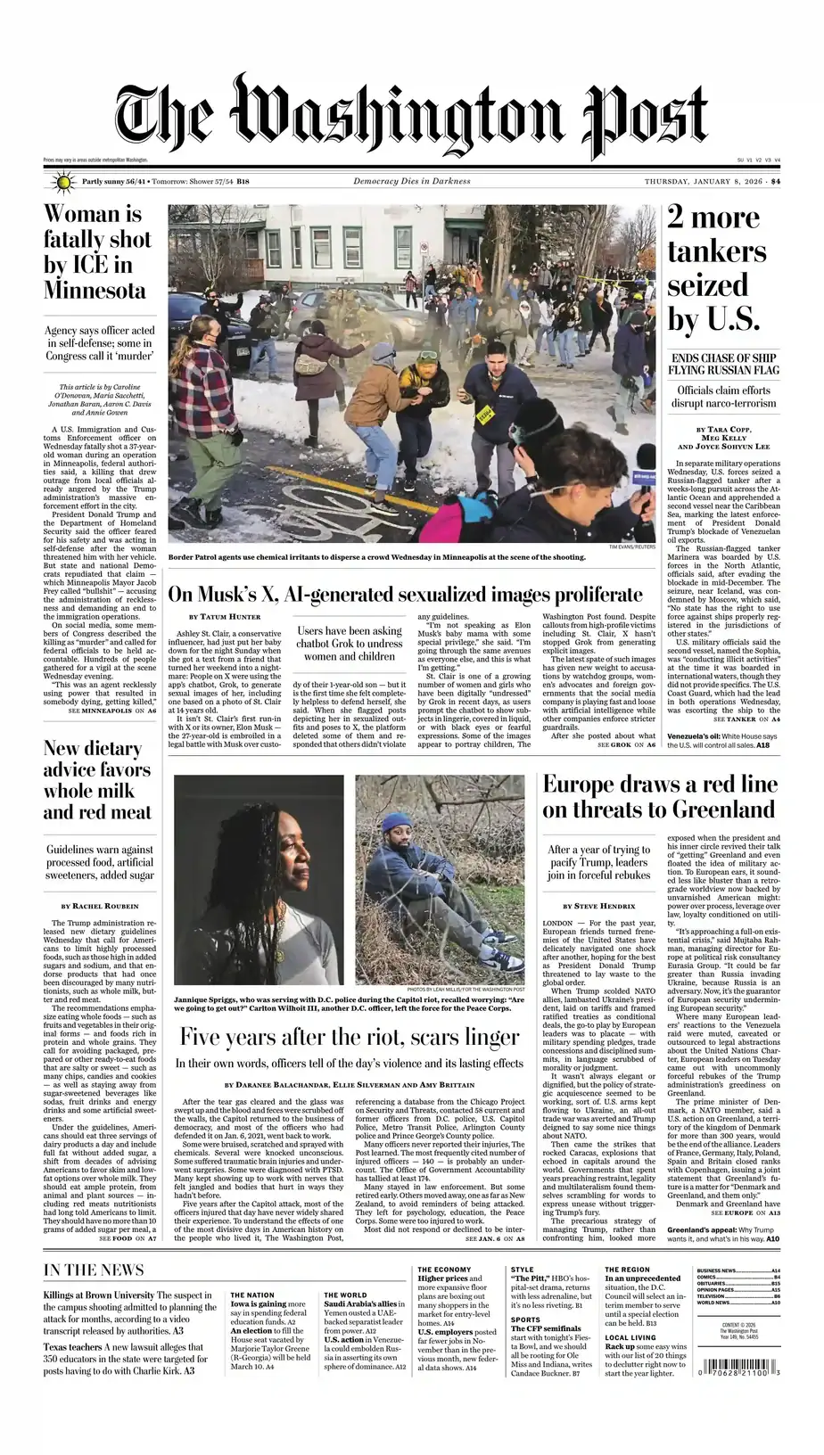 The Washington Post 2026-01-08 华盛顿邮报 外刊下载