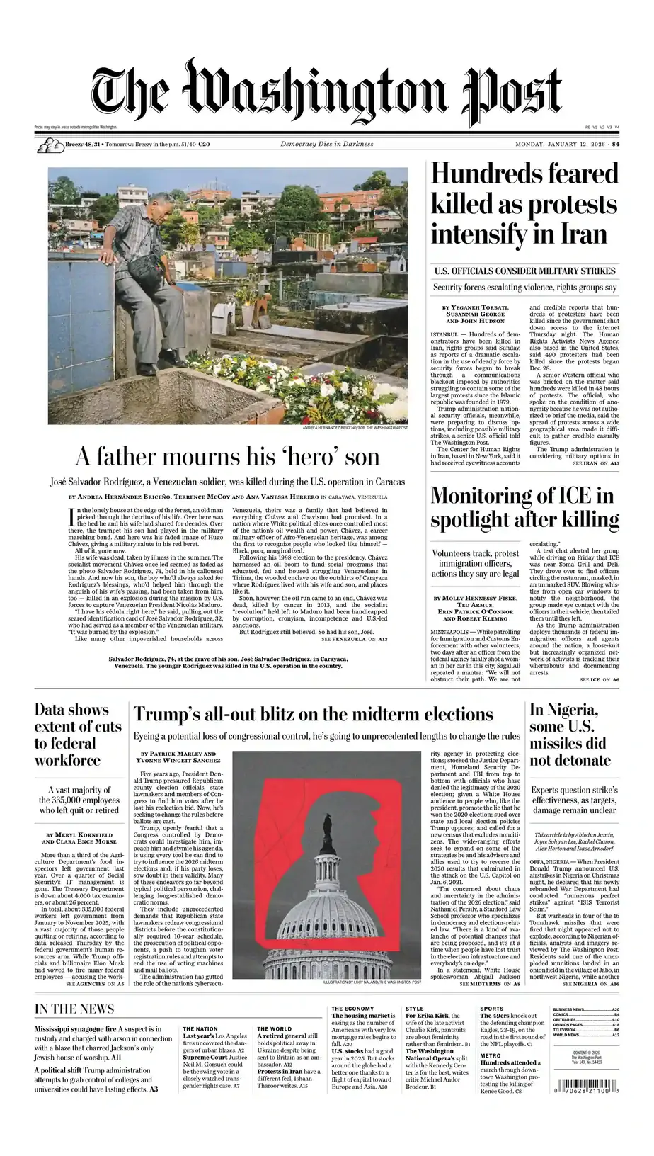 The Washington Post 2026-01-12 华盛顿邮报 外刊下载