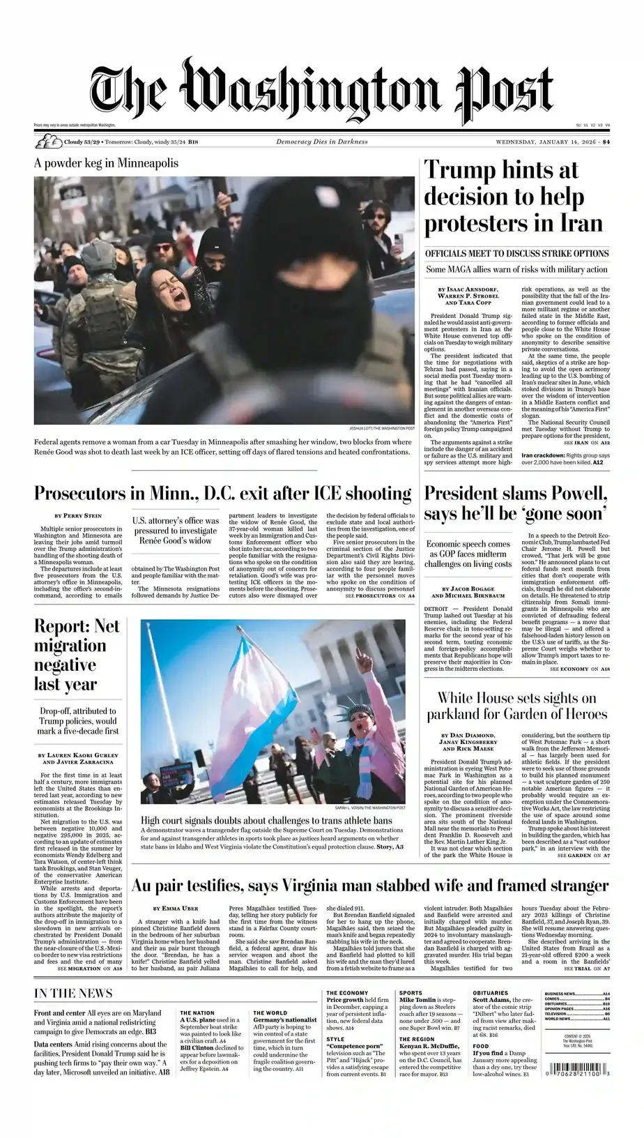 The Washington Post 2026-01-14 华盛顿邮报 外刊下载