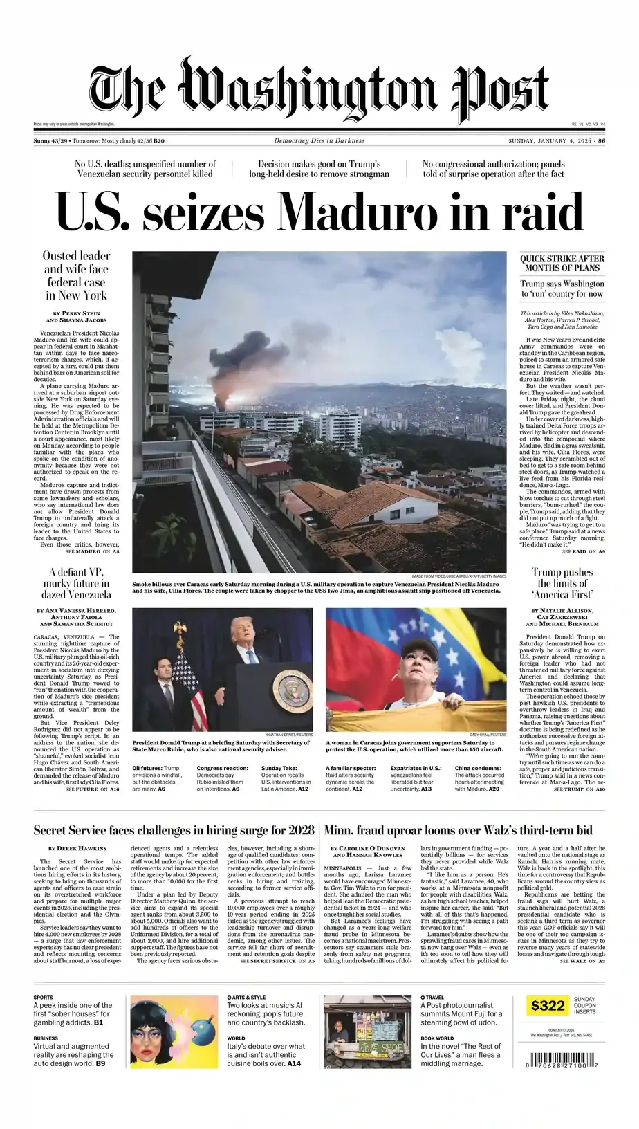 The Washington Post 2026-01-04 华盛顿邮报 外刊下载