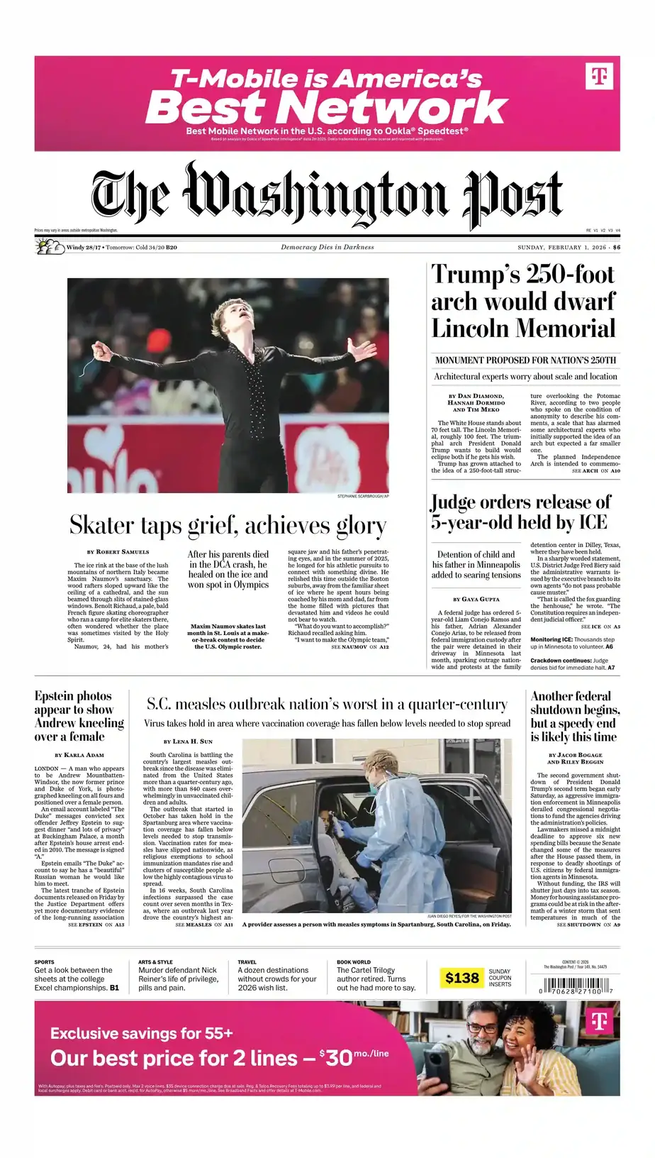 The Washington Post 2026-02-01 华盛顿邮报