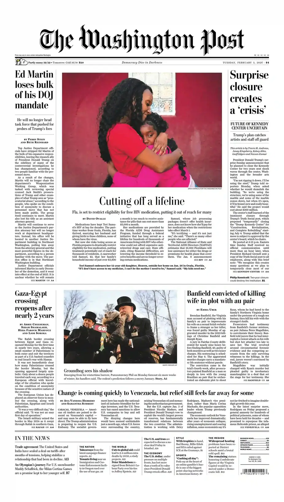 The Washington Post 2026-02-03 华盛顿邮报