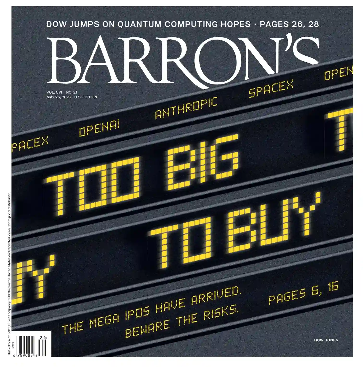 巴伦周刊 2026-05-25 Barron’s